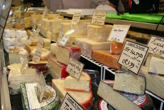 Range of Cheese in Worcester Shop