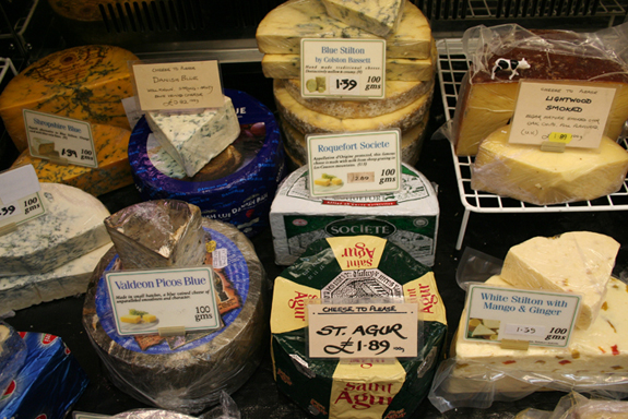 Selection of Cheese